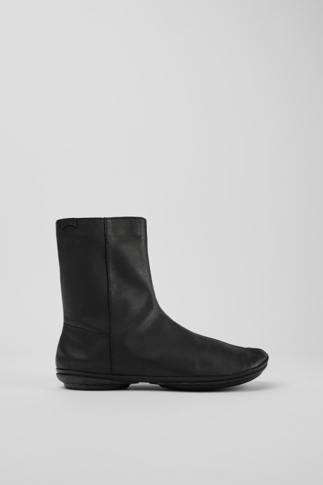 Exclusive Camper AU Right Black Leather Boots For Women