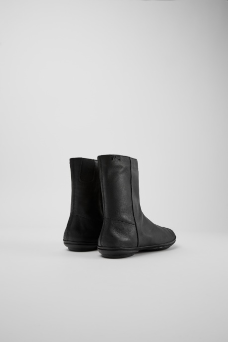 Exclusive Camper AU Right Black Leather Boots For Women