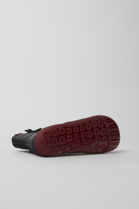 Exclusive Camper AU Peu Black Leather Ankle Boots For Women