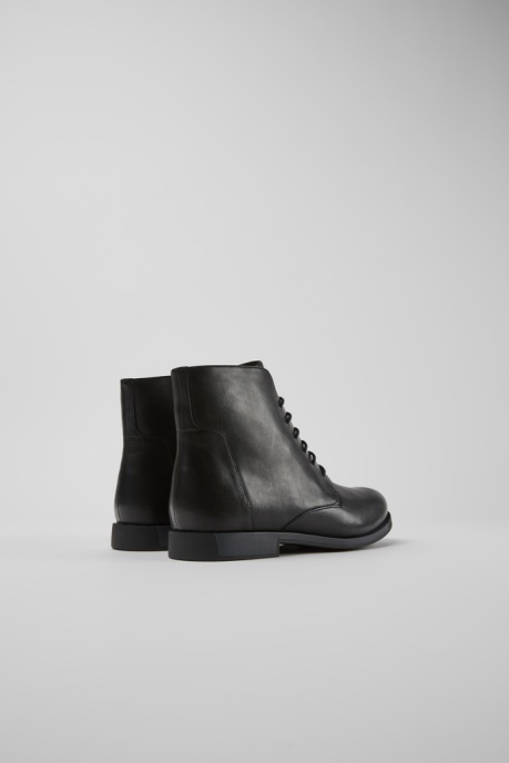 Exclusive Camper AU Bowie Black Leather Ankle Boots For Women