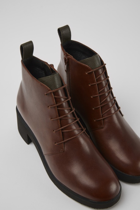 Wonder Brown Ankle Boots For Women Camper AU New Arrivals