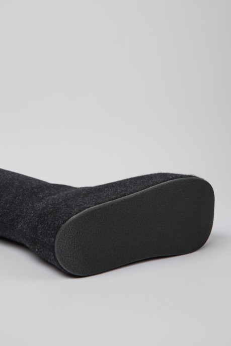 Exclusive Camper AU Ottolinger Dark Gray Wool High Boots For Women