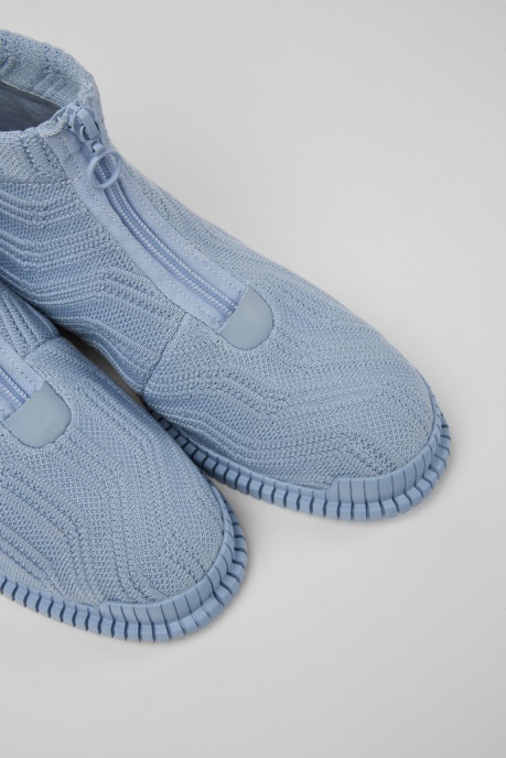 Design Pix Light Blue Ankle Boots For Women Camper AU