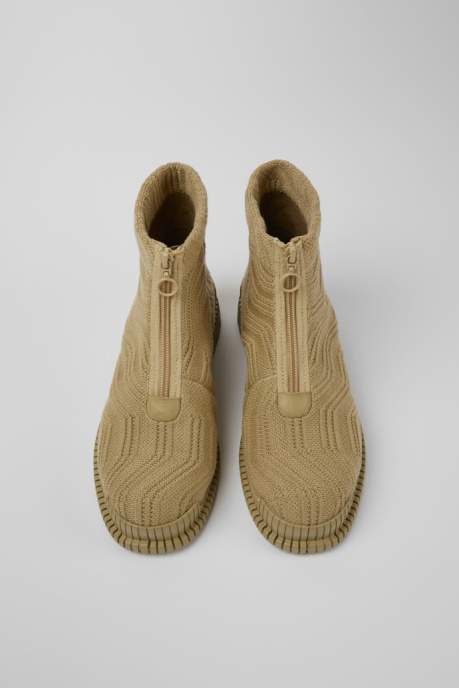 Exclusive Camper AU Pix Beige Ankle Boots For Women