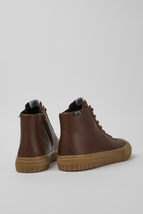 Exclusive Camper AU Camaleon Brown Leather Boots For Women