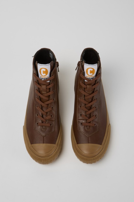 Exclusive Camper AU Camaleon Brown Leather Boots For Women