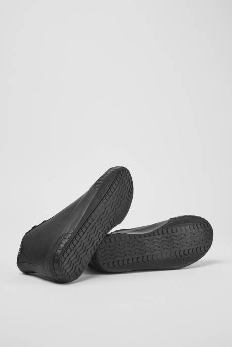 Camper AU Design Camaleon Black Leather Boots For Women