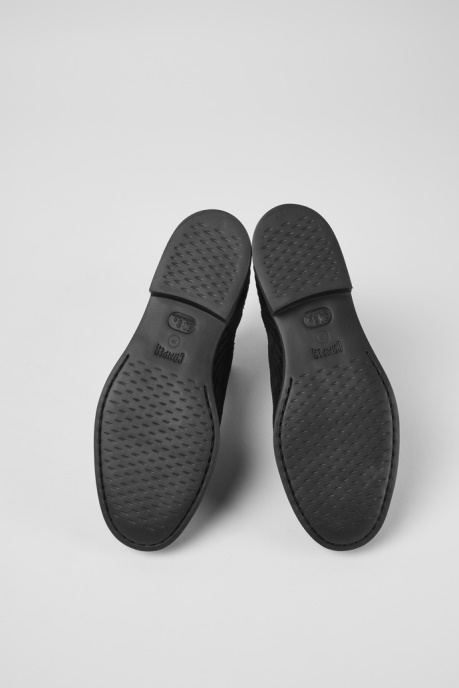 Iman Black Nubuck Ankle Boots Camper AU New Arrivals