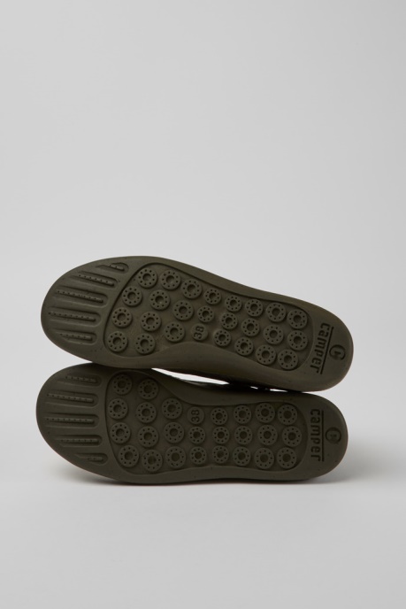 Peu Touring Green Textile Ankle Boots Exclusive Camper AU