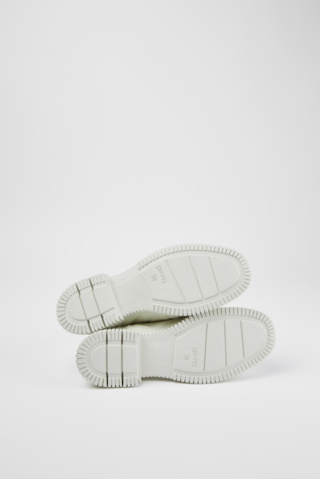 Design Pix Tencel White Zip Boots For Women Camper AU