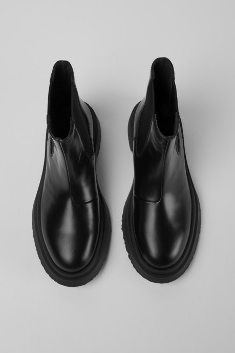Exclusive Camper AU Walden Black Leather Boots For Women