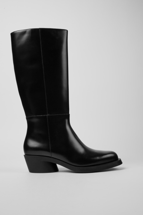 Bonnie Black Leather High Boots For Women Exclusive Camper AU