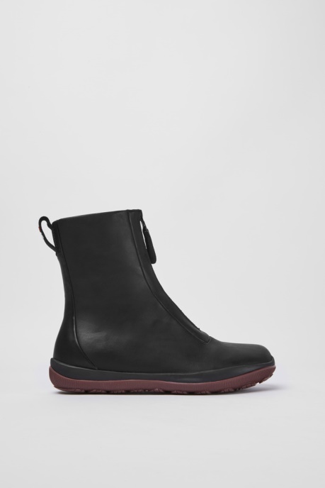 Design Peu Pista Gore-Tex Black Leather Zip Boots Camper AU