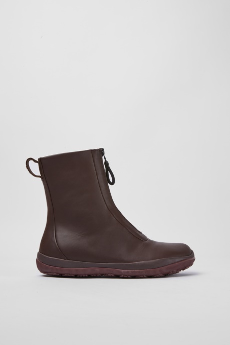 Peu Pista Gore-Tex Brown Leather Zip Boots Camper AU New Arrivals