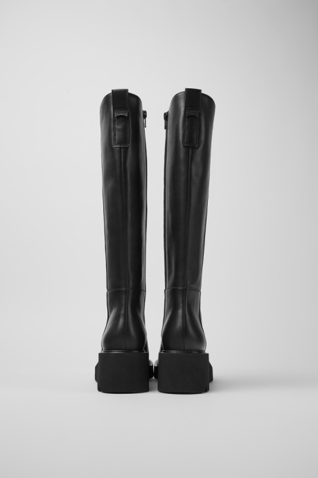 Milah Black Leather High Boots For Women Exclusive Camper AU
