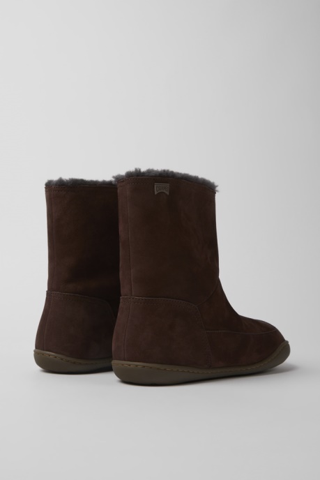 Exclusive Camper AU Peu Brown Nubuck Ankle Boots For Women