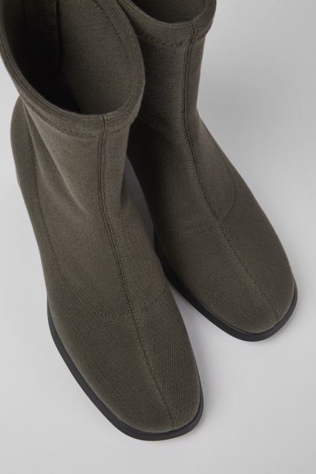Camper AU Design Meda Tencel Green Boots For Women