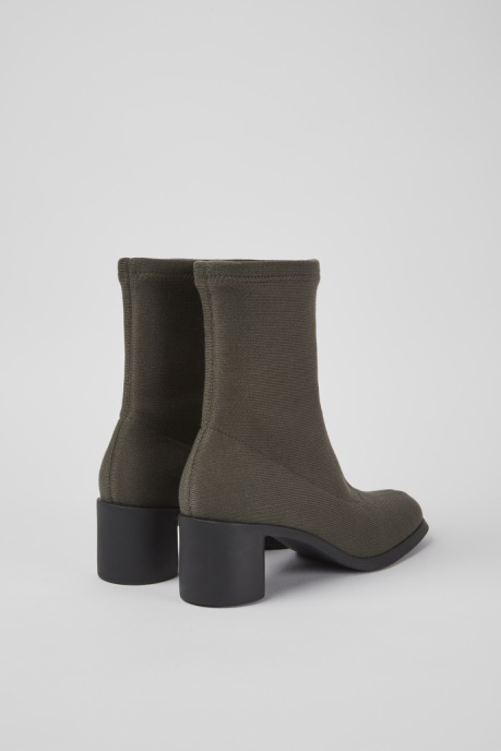 Camper AU Design Meda Tencel Green Boots For Women