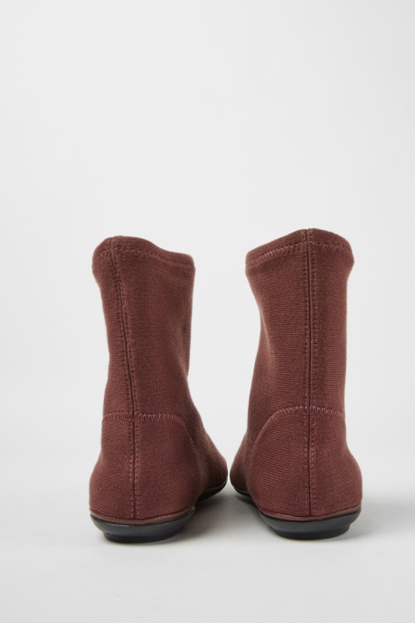 Right Tencel Burgundy Ankle Boots Exclusive Camper AU
