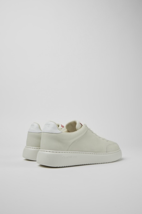 Design Runner K21 White Non-Dyed Leather Sneakers For Women Camper AU