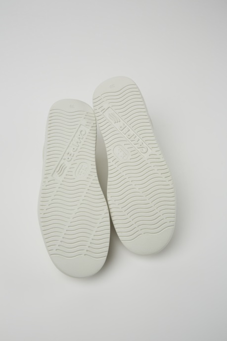 Design Runner K21 White Non-Dyed Leather Sneakers For Women Camper AU