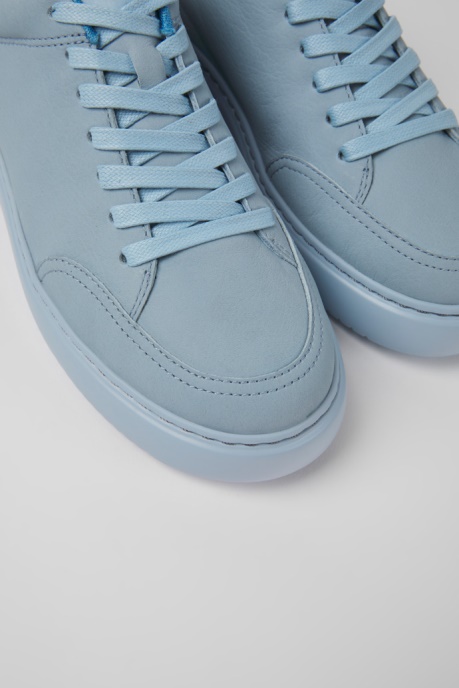 Camper AU Design Runner K21 Blue Leather Sneakers For Women