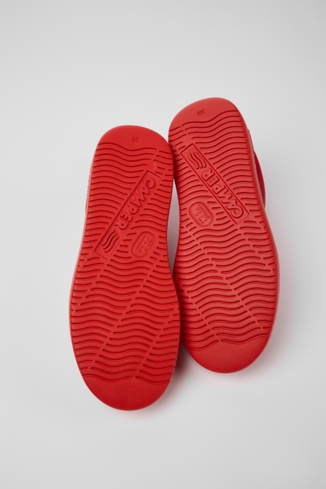 Exclusive Camper AU Runner K21 Red Leather Sneakers For Women