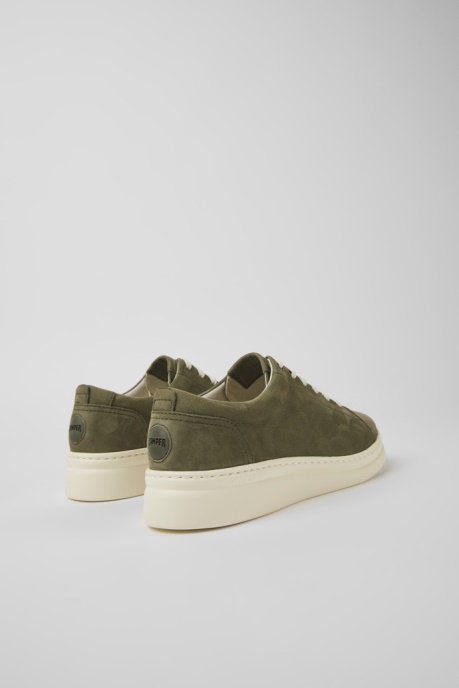 Exclusive Camper AU Runner Up Green Nubuck Sneakers For Women