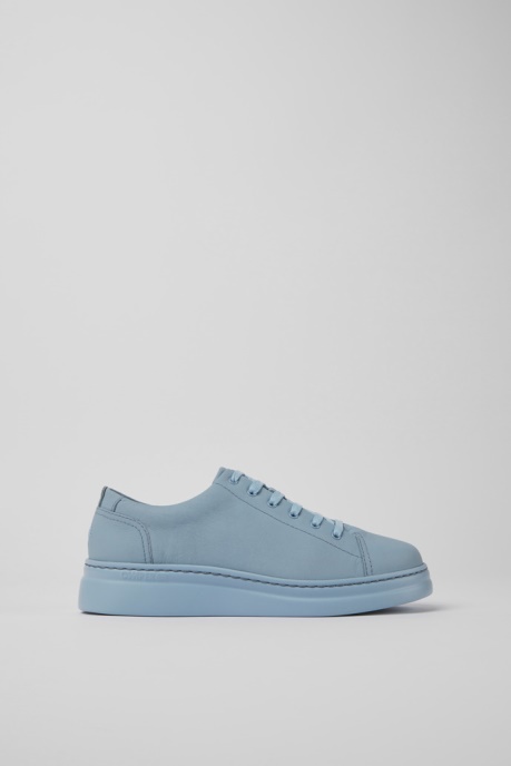 Runner Up Blue Leather Sneakers For Women Camper AU New Arrivals
