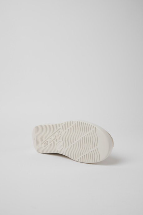 Camper AU Twins Gray Leather And Nubuck Sneakers For Women New Arrivals