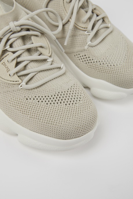 Design Karst Gray Textile Sneakers For Women Camper AU