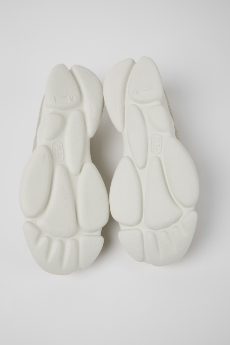 Design Karst Gray Textile Sneakers For Women Camper AU