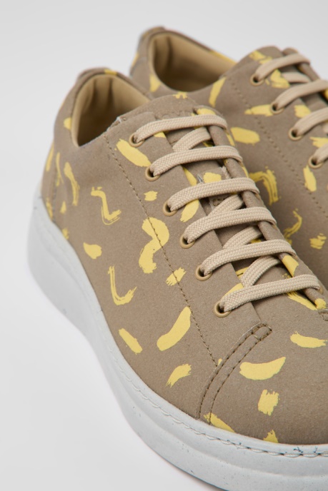 Camper AU Design Runner Up Multicolored Nubuck Sneakers For Women