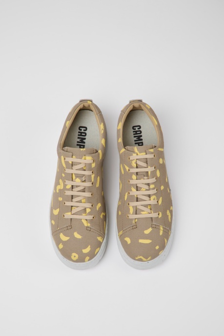 Camper AU Design Runner Up Multicolored Nubuck Sneakers For Women