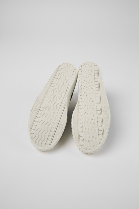 Camper AU Design Camaleon Green Recycled Cotton Sneakers For Women