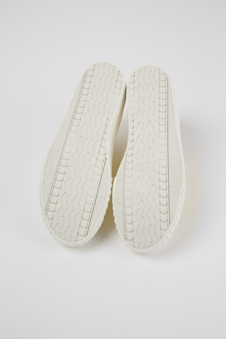 Camaleon Yellow Recycled Cotton Sneakers For Women Camper AU New Arrivals