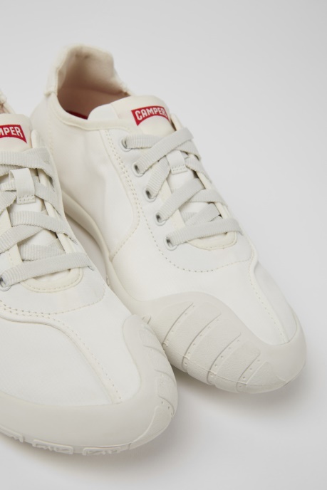 Path White Textile Sneakers For Women Exclusive Camper AU