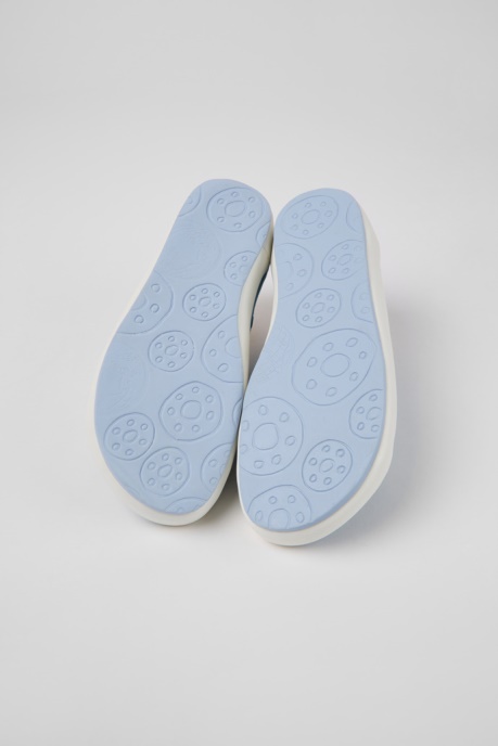 Design Peu Rambla Blue Textile Sneakers For Women Camper AU