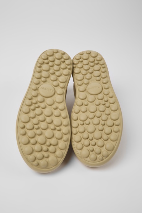 Camper AU Design Pelotas Xlite Beige Nubuck Sneakers For Women