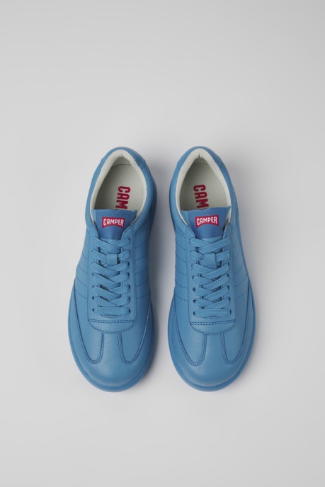 Pelotas Xlite Blue Leather Sneakers For Women Camper AU New Arrivals