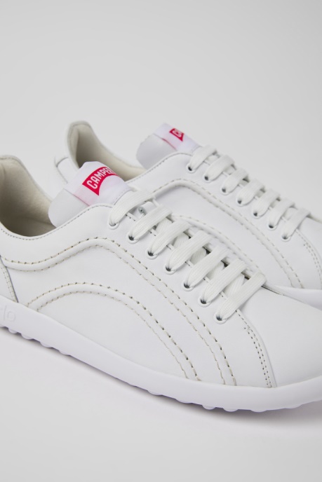Exclusive Camper AU Pelotas Xlite White Leather Sneakers For Women