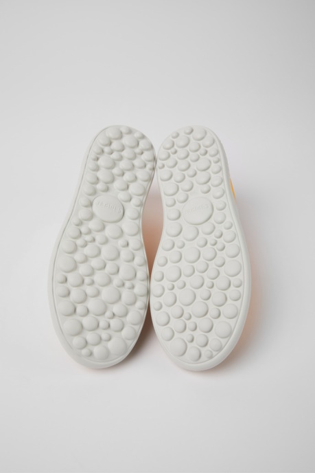 Camper AU Pelotas Xlite Orange Leather And Textile Sneakers For Women New Arrivals