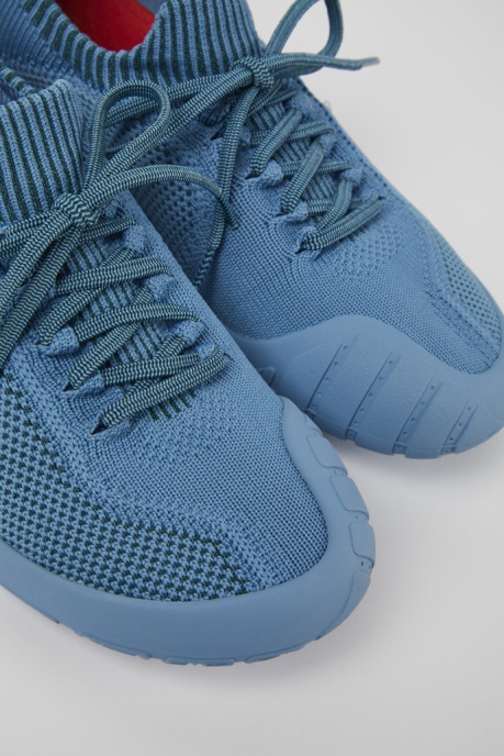 Design Path Blue Textile Sneakers For Women Camper AU