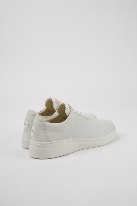 Exclusive Camper AU Runner Up White Non-Dyed Leather Sneakers For Women