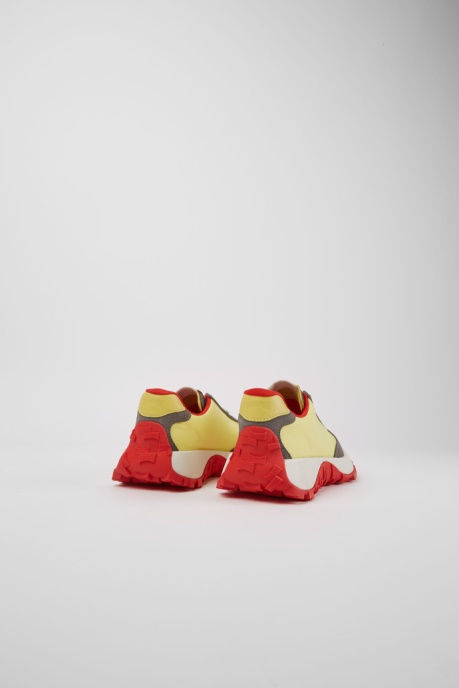 Camper AU Design Drift Trail Vibram Multicolored Textile And Nubuck Sneakers For Women