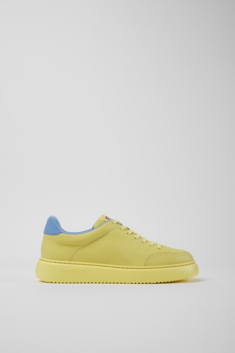 Exclusive Camper AU Runner K21 Yellow Leather Sneakers For Women
