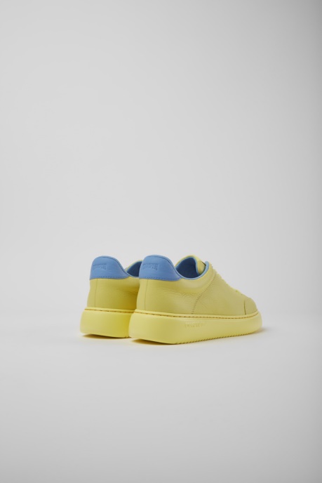 Exclusive Camper AU Runner K21 Yellow Leather Sneakers For Women