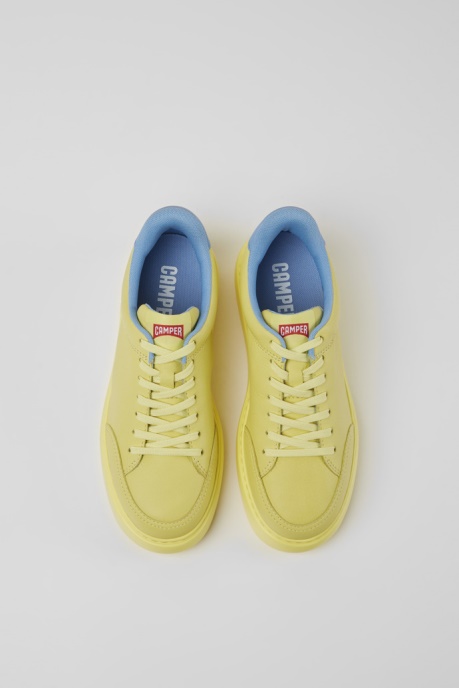 Exclusive Camper AU Runner K21 Yellow Leather Sneakers For Women