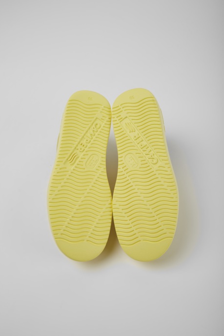 Exclusive Camper AU Runner K21 Yellow Leather Sneakers For Women