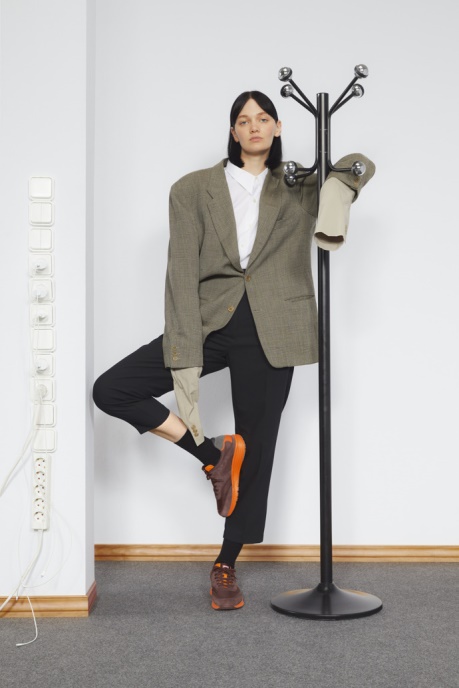 Drift Burgundy And Orange Textile And Nubuck Sneakers For Women Exclusive Camper AU